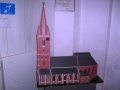 Maquette van de kerk