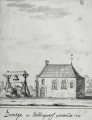 Tekening uit 1722 van J.Stellingwerf